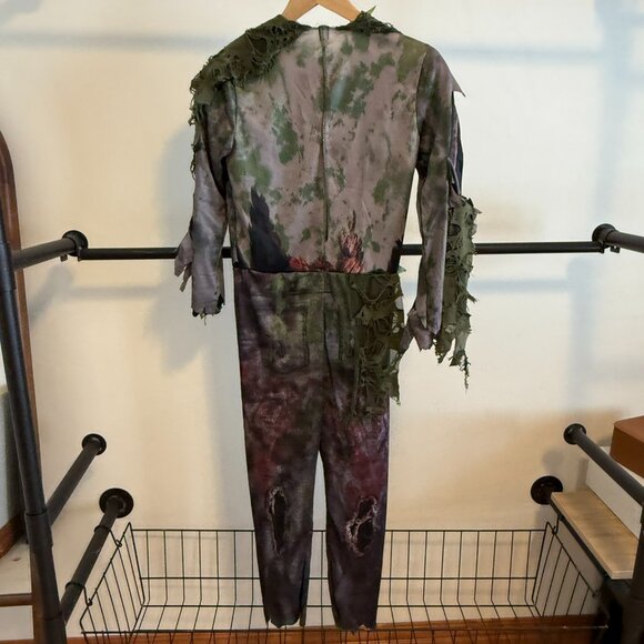 Rubie's Kids Halloween Swamp Zombie Costume Jumpsuit and Mask L - Picture 11 of 11